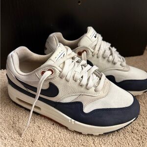 Nike Air Max 1 Sail Navy Red FD2370-110